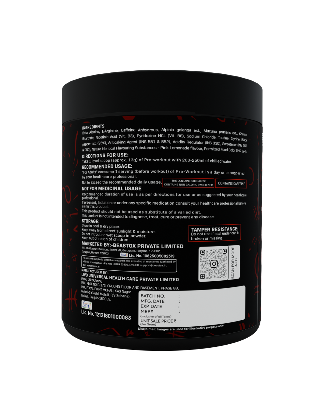 Beast Mode Pre-Workout - Image 2