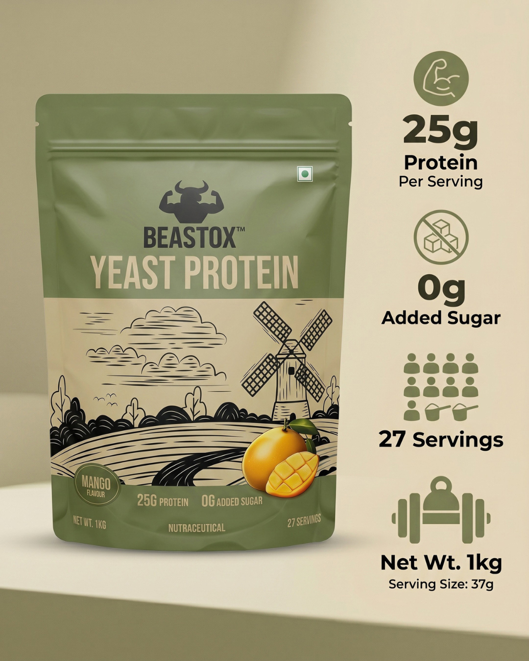 Yeast Protein - Mango - Image 2