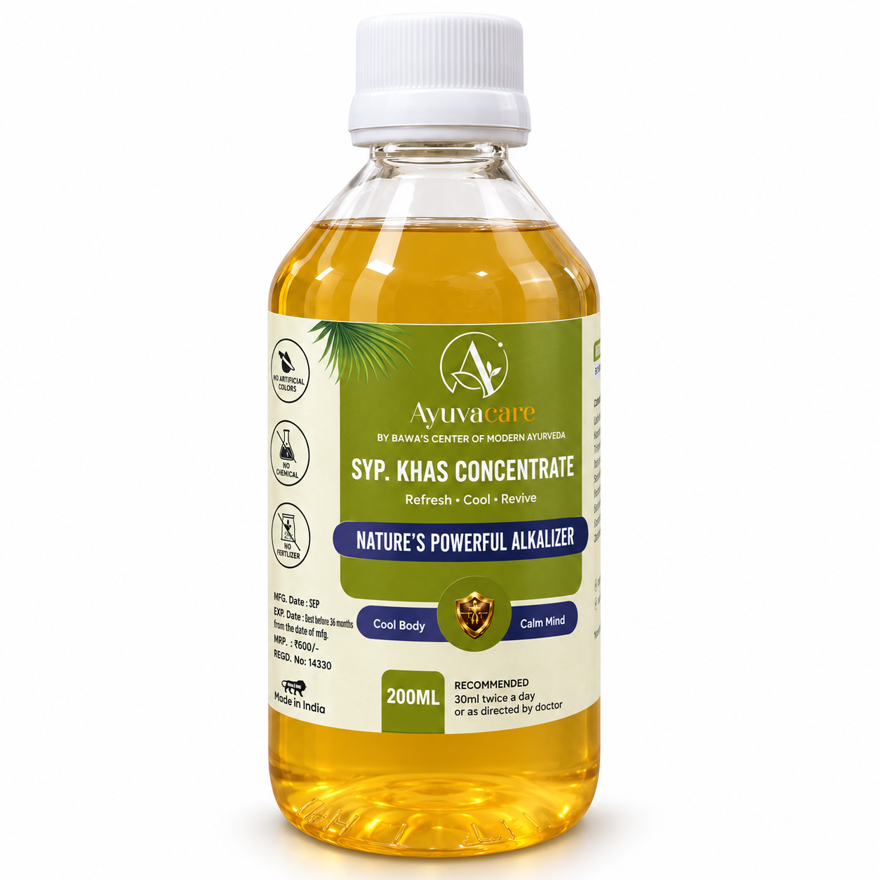 Syp. Khas Concentrate — Nature's Powerful Alkalizer | 200ml