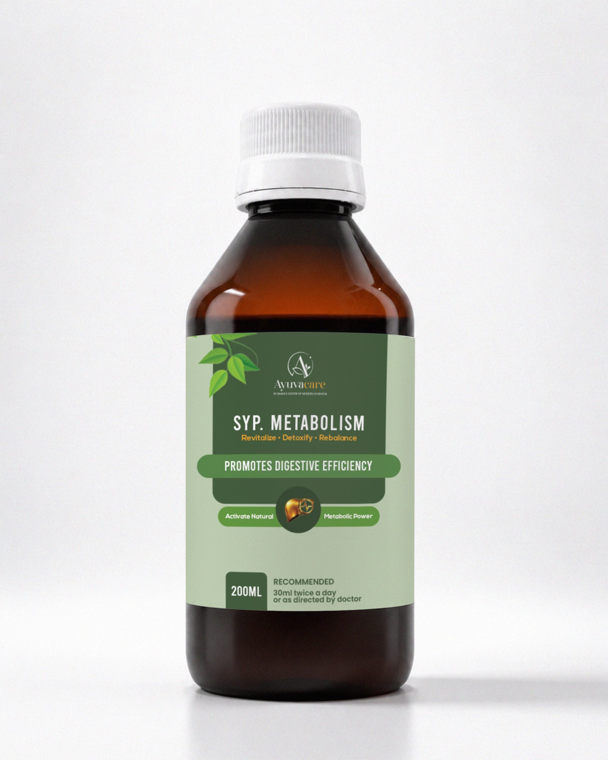 Syp. Metabolism — Ayurvedic Digestive and Liver Support Syrup | 200ml