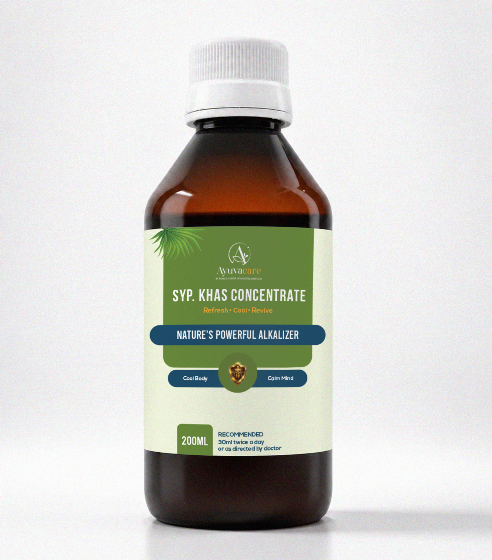 Syp Khas Concentrate Ayurvedic cooling syrup by Dr Arjun Bawa Ayuvacare Amritsar