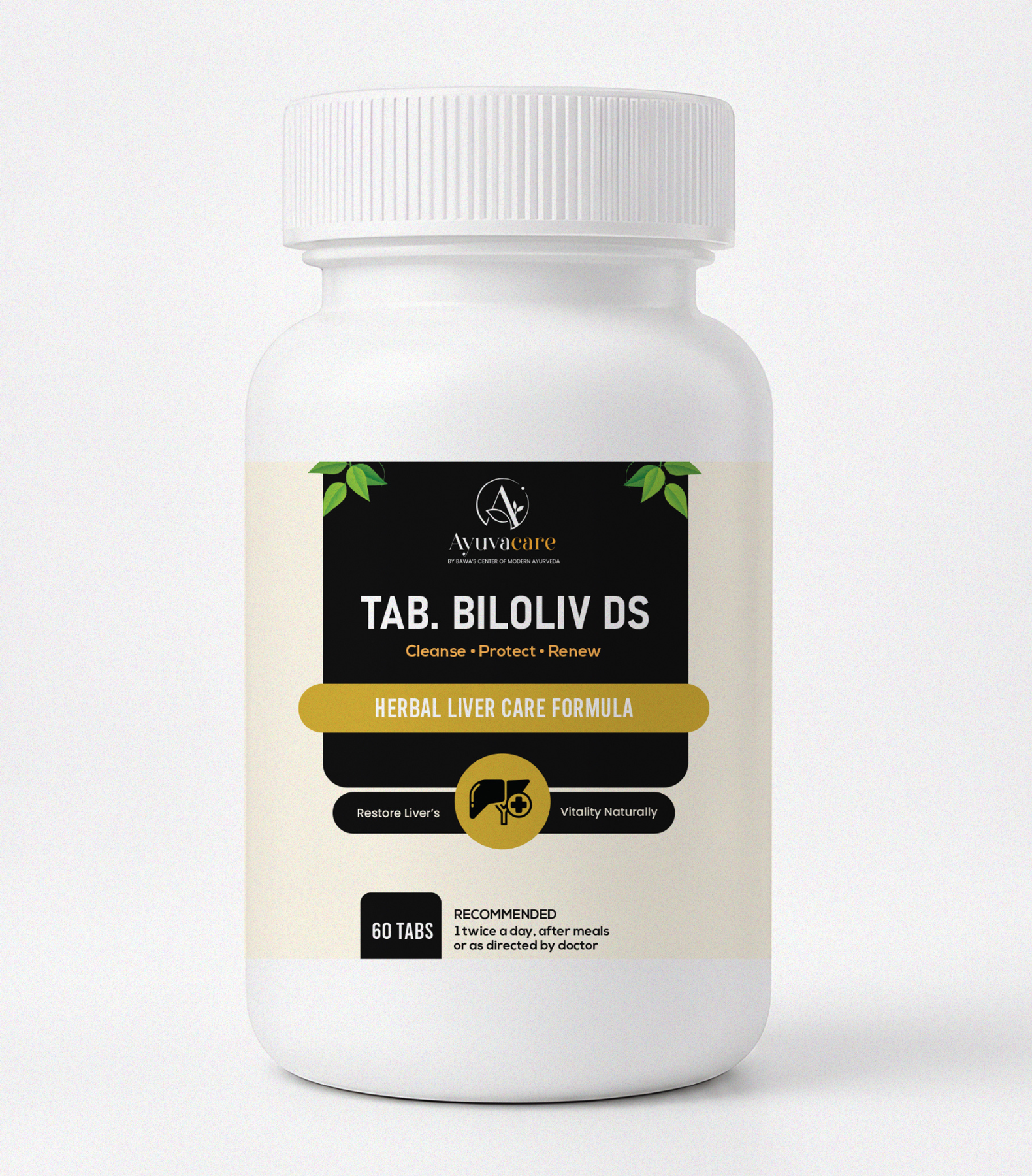 Tab Biloliv DS Ayurvedic herbal liver care tablet by Dr Arjun Bawa Ayuvacare Amritsar