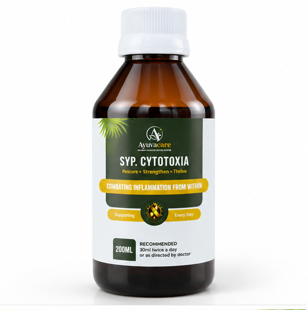 Ayuvacare SYP. CYTOTOXIA 200 ml | Ayurvedic Herbal Syrup