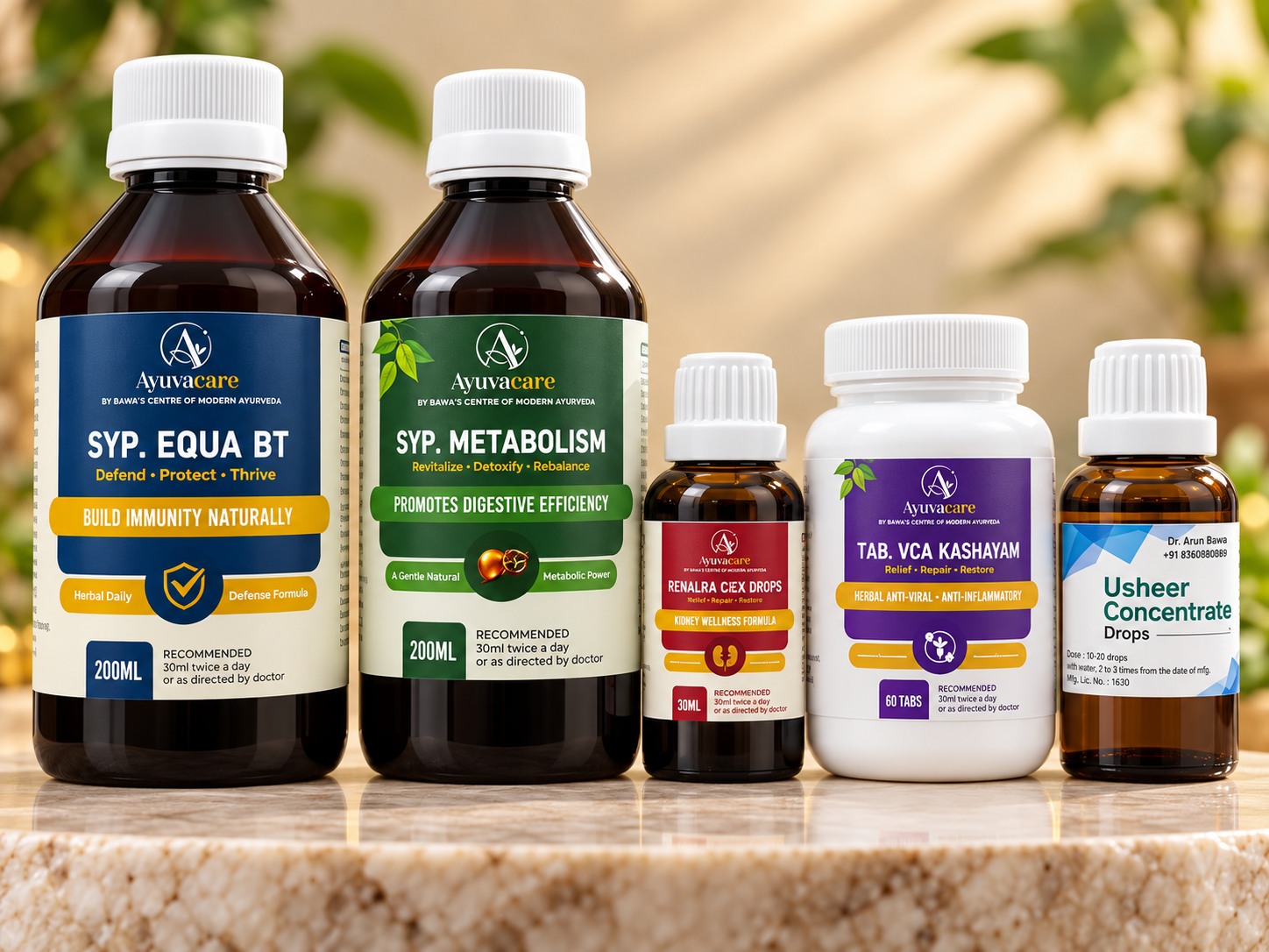 Ayuvacare Children Immunity & Wellness Combo